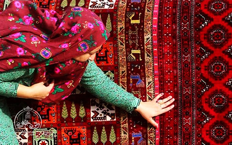 انواع نقش فرش دستباف عشایری