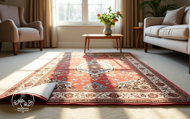 تاثیر شانه و تراکم بر وزن فرش ماشینی 6 متری