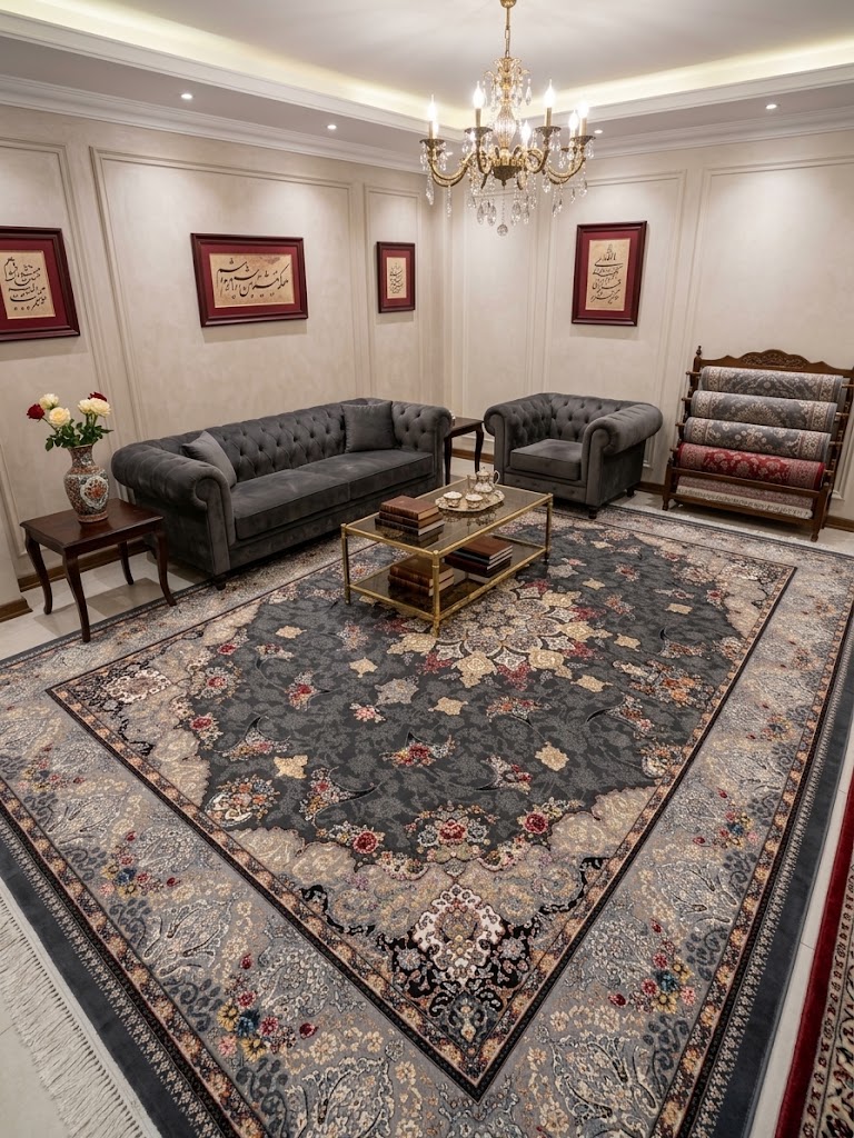 فرش 1548 دلفینی